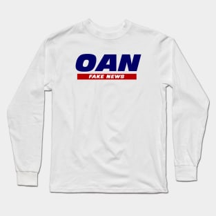 Oan Fake News Long Sleeve T-Shirt